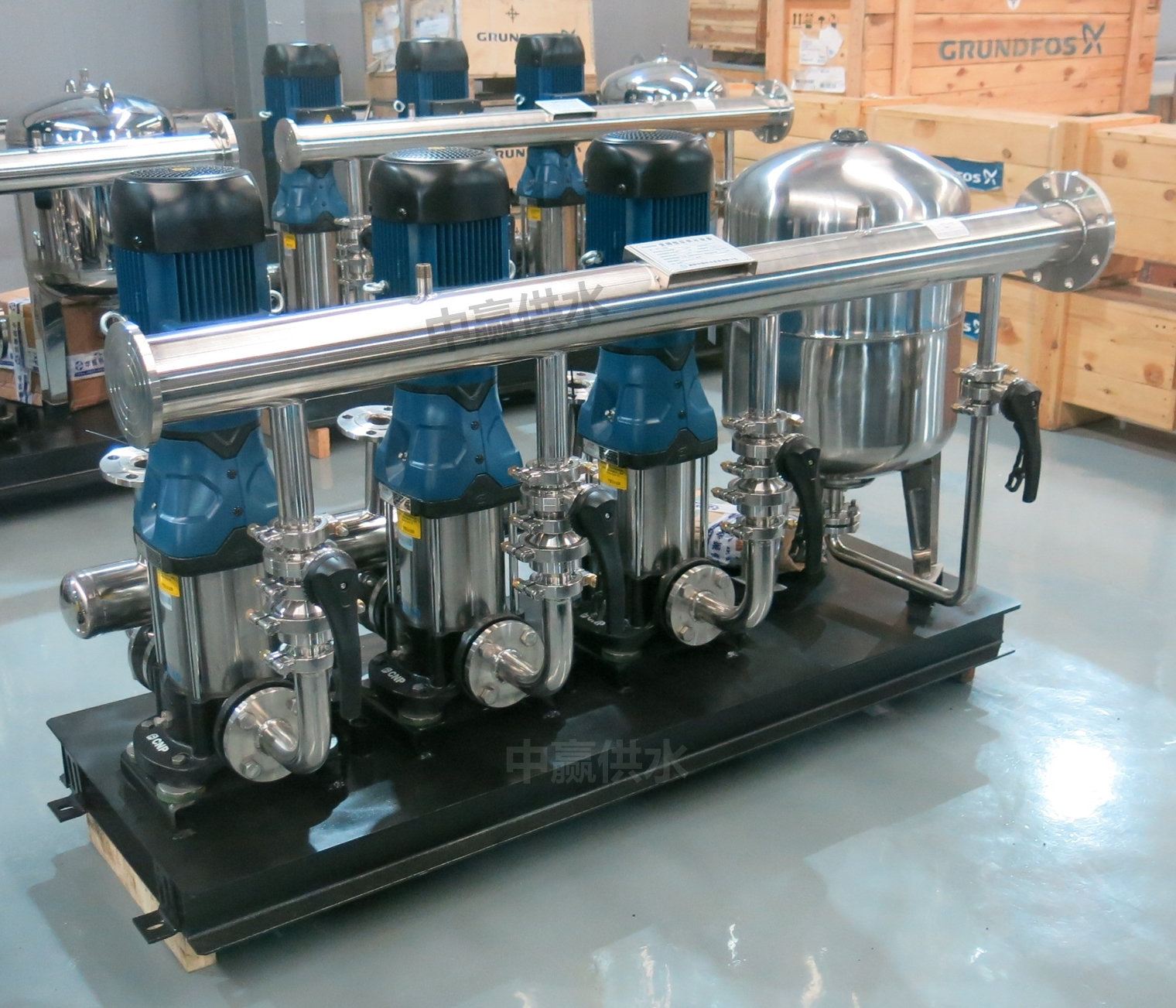 全自動變頻調速供水設備讓城市變得清新可人